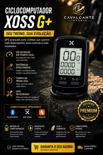 GPS para Bike Xoss G+ com Suporte