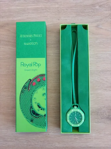 Relógio Swatch AP Audemars Piguet Royal POP