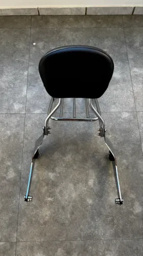 Sissy bar inox maciço para Harley Davidson 