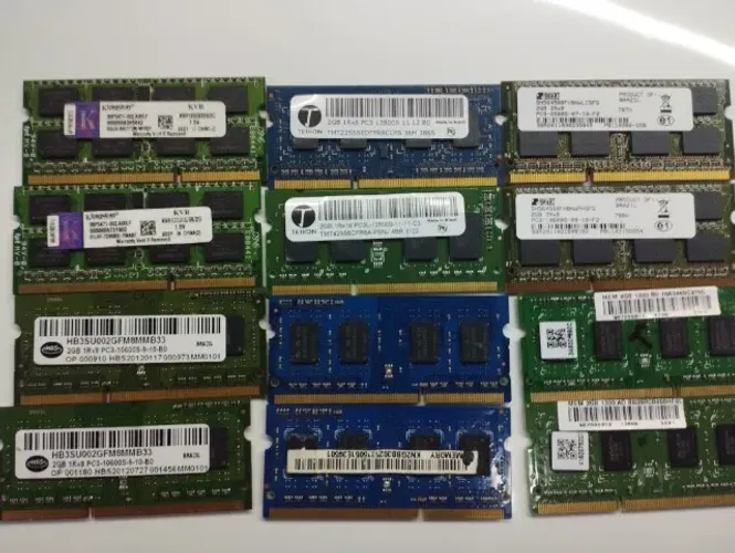 Kit 2 memorias ddr3 4gb notebook