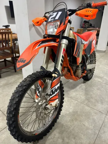 KTM 250 EXC-F 2016 | Revisada | Nota Fiscal | Muitos Acessórios