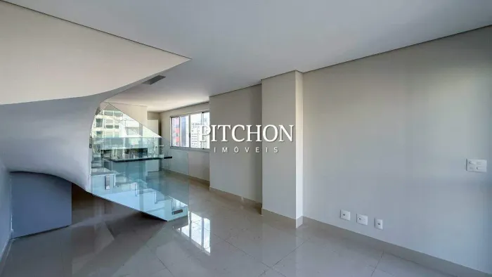 Cobertura à venda com 108m², 2 quartos, 2 suítes, 2 vagas, no bairro Lourdes - Belo Horizo