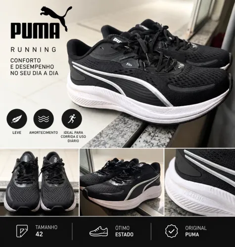 Tênis Puma Skyrocket Lite 2 Masculino - Original | Preto e Branco