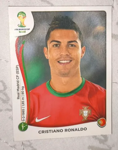 FIGURINHA CRISTIANO RONALDO COPA 2014