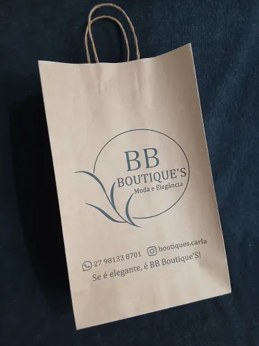 Bolsa de Papel 120g - Parda 120g Personalizada 