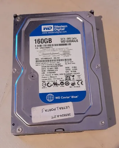 HD de PC de 160 Gigas de Armazenamento