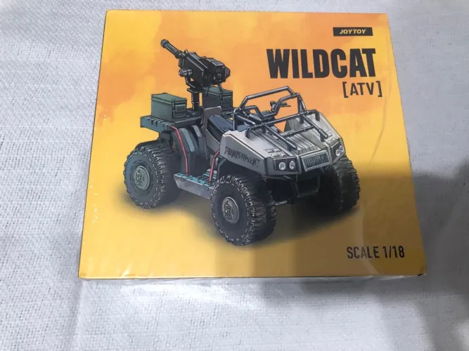 Bike Wildcat Atv Sand / Khaki - JoyToy 1/18 (quadriciclo moto)