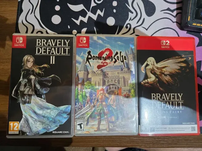 Bravely Default 1 & 2, Romaning Saga Revenge of the Seven Switch