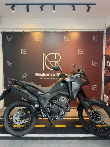 NOGUEIRA MOTOS HONDA XRE 300 SAHARA CINZA 2026