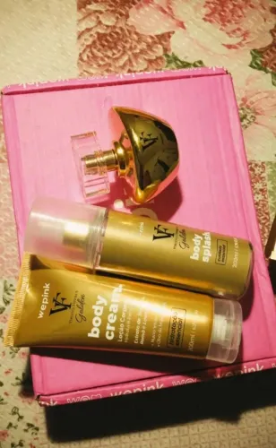 Perfume, Body Splash e Bodycream VF GOLDEN (Wepink)