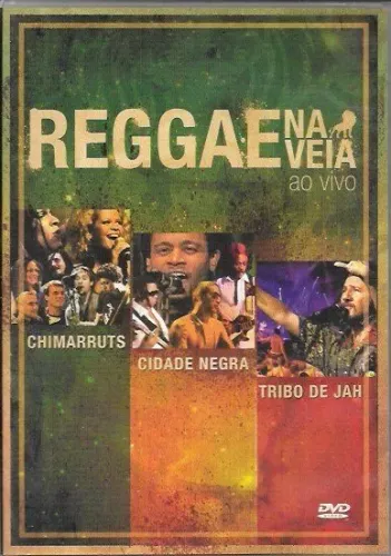 DVD: Reggae Na Veia (ao vivo) Chimarruts / Cidade Negra / Tribo De Jah