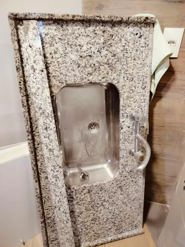 Pia de mármore para cozinha