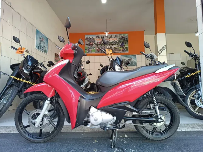 Biz 125 2018 vermelha
