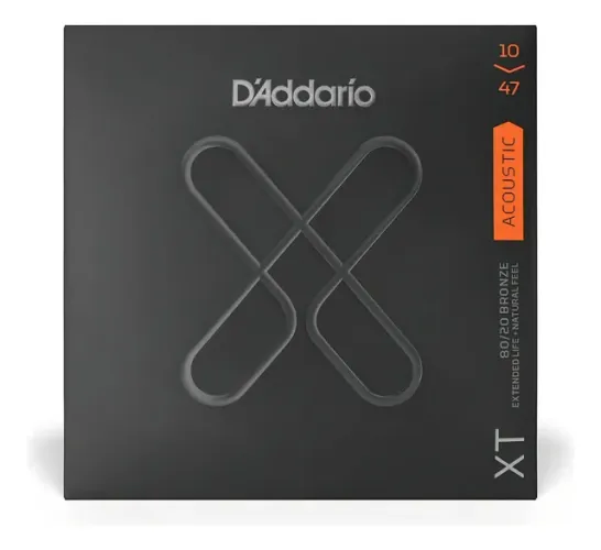 Encordoamento D'addario X Para Violão Aço Fósforo Bronze 010