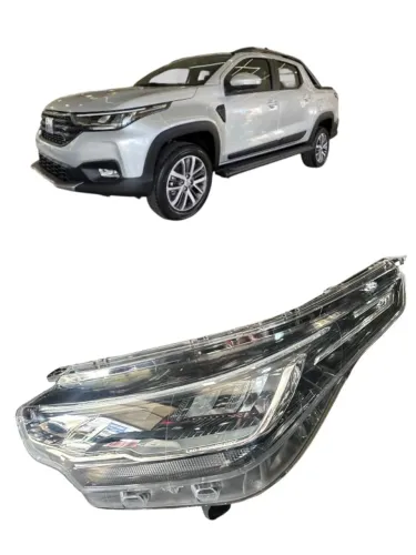 Farol Fiat Strada Full Led Original