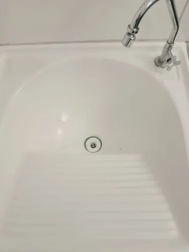 Tanque de Lavar Roupa em Mármore Sintético (Novo / Nunca Usado)