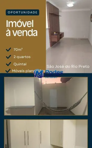 Apartamento Residencial à venda | 70 m² | São José do Rio Preto - Rios di Itália