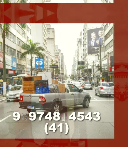 Frete para Jardim das Américas e Santa Felicidade! Transporte rápido e seguro!