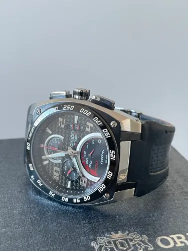 Relógio Orient Original Speedtech Cronógrafo Taquímetro mbscc22 p2px