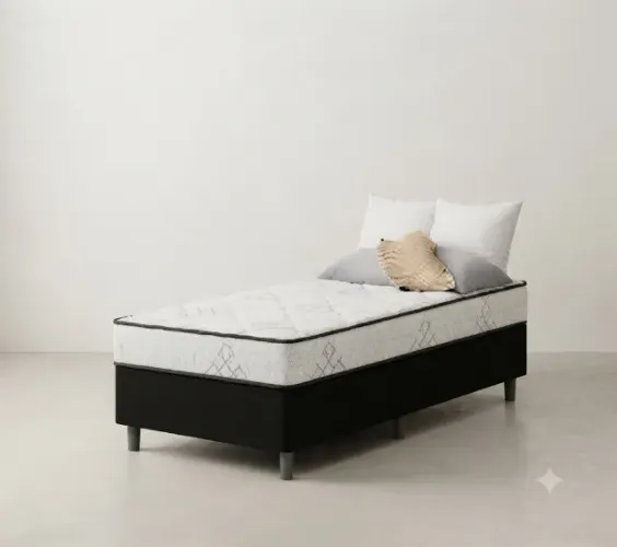 Cama Acoplada De Solteiro 88X188X52