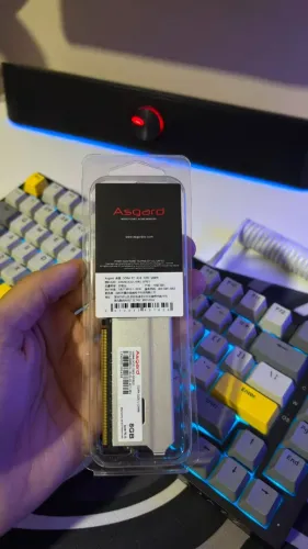 Memória Ram Asgard 8GB 3200mhz Ddr4 Prateado
