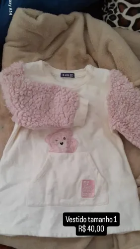 Vestido de inverno menina