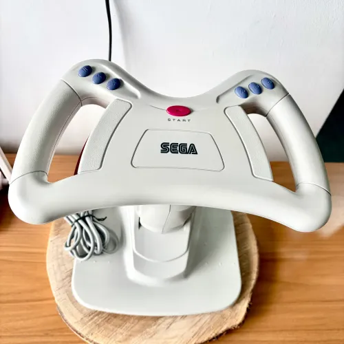 Volante Sega Saturn Impecável