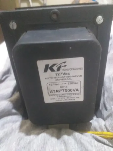 Transformador 7000va bivolt