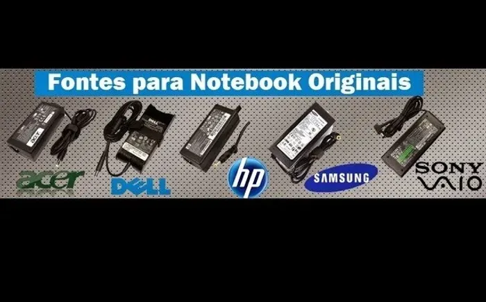 Fontes para notebooks, videogames, impressoras e monitores