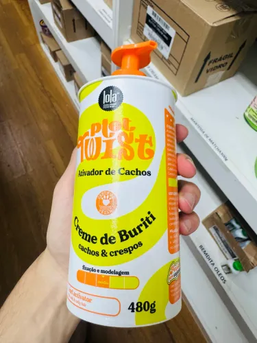 Plot Twist Ativador de Cachos Creme de Buriti 480g