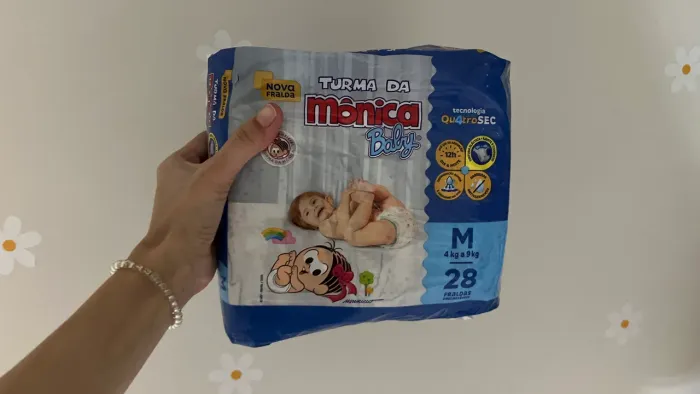 Fralda Turma da Monica M com 28