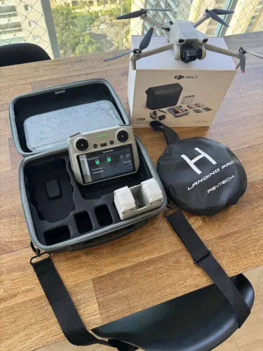 Drone dji mini 3 combo fly more + acessórios