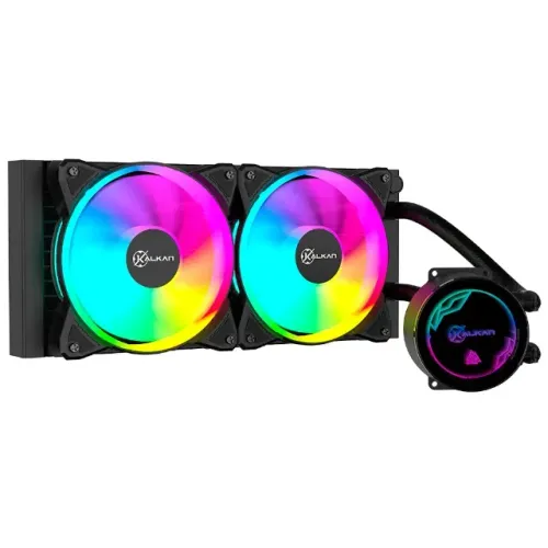 Water Cooler Kalkan Iota V2 240mm Led ARGB Intel/AMD LGA1851/2066/2011 - WZetta