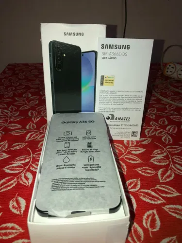 Celular na caixa novo:Samsung A36 256g