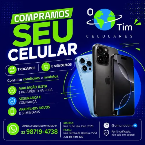 Compra venda ou troca de celulares