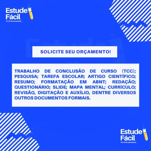 Trabalhos Acadêmicos e Escolares