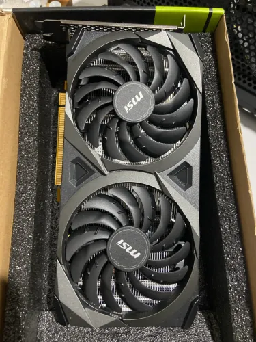 Placa de vídeo Gamer Rtx 3060 msi 12 giga ventus 2x oc novinha