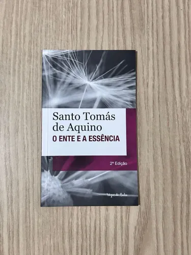 Livro O Ente e a Essência de Santo Tomás de Aquino