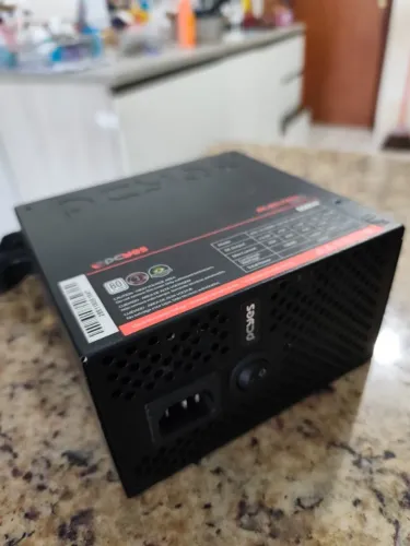Fonte PCYES Gamer Shocker 600W 80Plus (Usada)