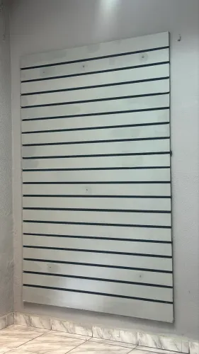 2 Unidade Painel Canelado Cinza Por 350,00