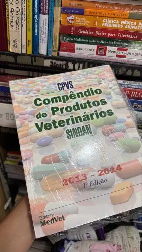 livro Compêndio de Produtos Veterinários SINDAN