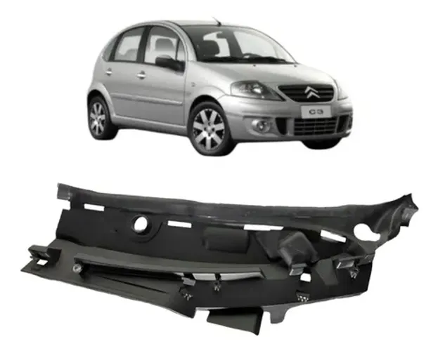 Grade Churrasqueira Esquerda Citroen C3 1.6 2011 Original Original