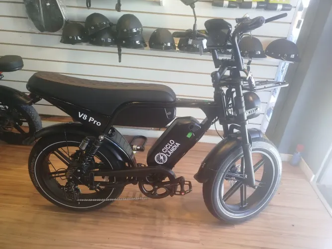 Bicicleta elétrica Ouxi V8 Pro S 2 baterias