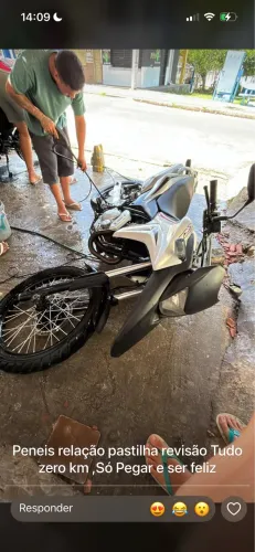 Moto zera em tudo