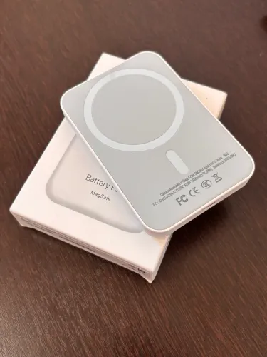 Power bank mag safe indução