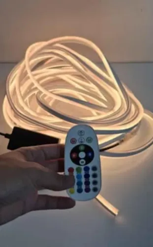Vendo Fita Led RGB 15m estilo Mangueira Neon com IP65, acompanha controle!