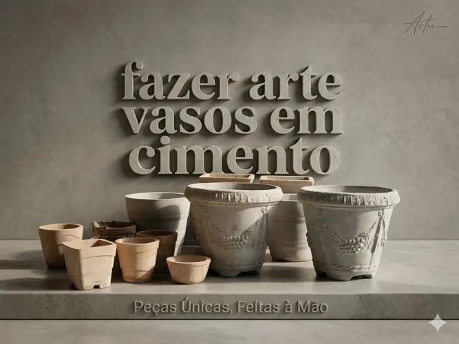 Vasos de cimento 