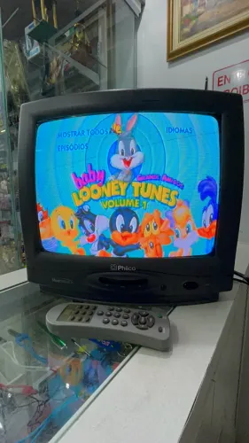 Tv retrogamer Philco 14 com av controle remoto 