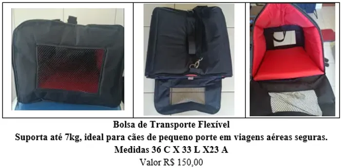 Bolsa de Transporte de Pet 