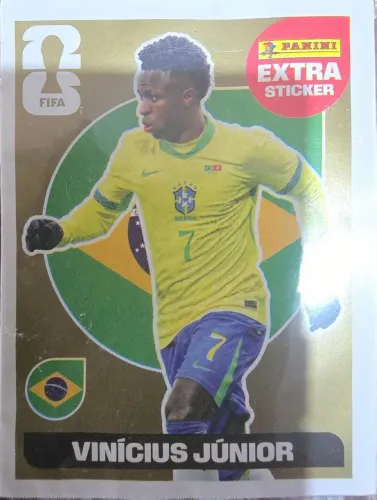 Figurinhas da copa Legend Ouro Vini Jr